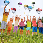 10pcs Mini Soldier Parachute Toys | Hand Throw Outdoor Flying Game for Kids