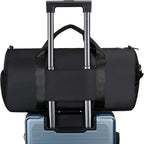 Large Travel Storage Gym Weekender Duffle Bag - Carry On Shoulder Sports Bag with Shoe Compartment