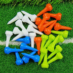 300pcs 35mm Plastic Golf Tees Mixed Color | Durable Golf Training Accessories