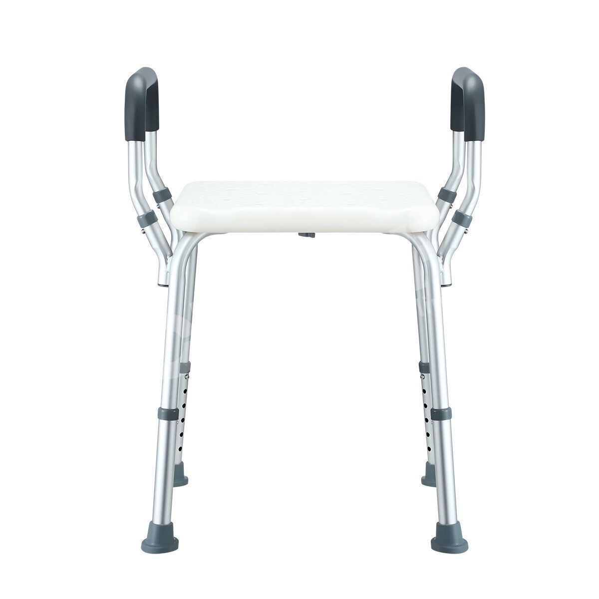 Adjustable Shower Chair Bath Seat with Armrests Heavy Duty Bathroom Safety Bench