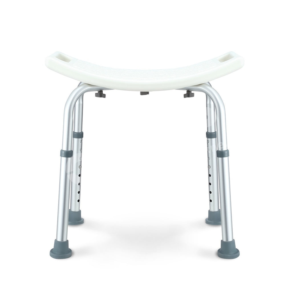 Adjustable Shower Chair Bath Seat with Armrests Bathroom Safety Bench