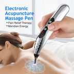 Electronic Acupuncture Massage Pen Pulse Therapy Pain Relief Acupoint Meridian Massager