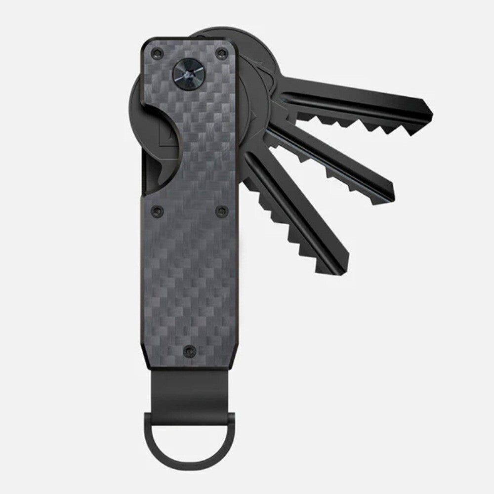Metal Key Organizer Holder 2–6 Keys | Compact Aluminum Key Case Pocket Keychain