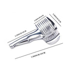 Handheld Tomato Slicer & Lemon Cutter – Stainless Steel Fruit Vegetable Slicing Holder