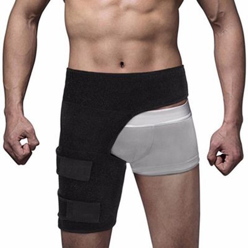 Hip Brace Compression Groin Support Wrap – Sciatica & Thigh Pain Relief (Unisex)