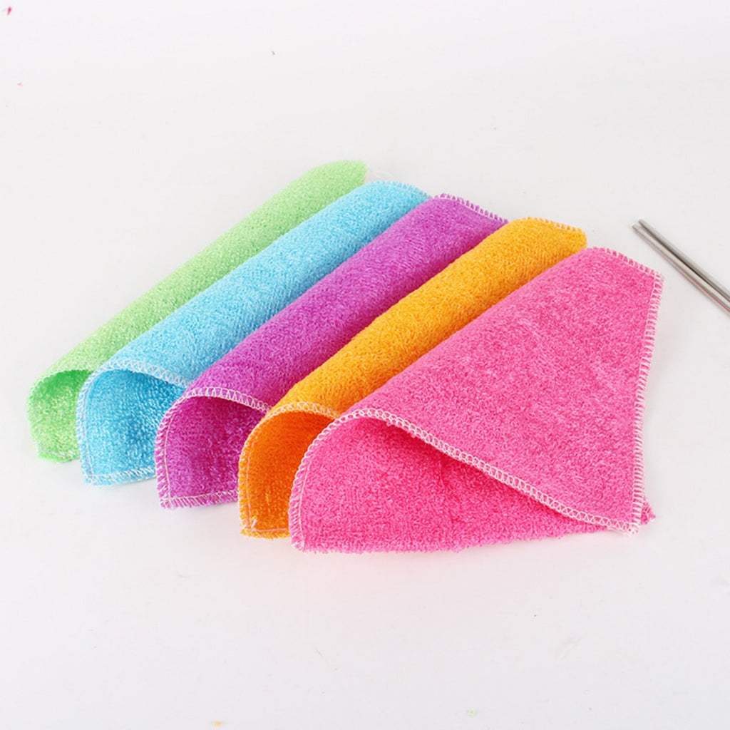 10/20pcs Microfiber Cleaning Cloth Kitchen Dish Towels Car Wash Drying Cloth