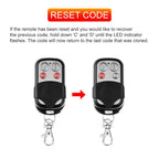 Universal Garage Door Remote Control 433MHz 315MHz Gate Roller Shutter Cloning Key Fob