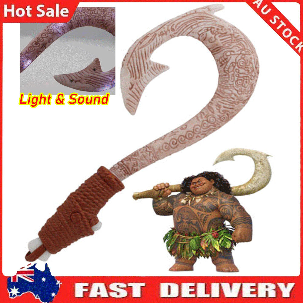 Maui's Magical Fish Hook,Lights and Sound,Birthday &Xmas Gift~