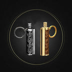 Waterproof Fire Starter Flint Match Keychain – Metal Survival Lighter for Camping