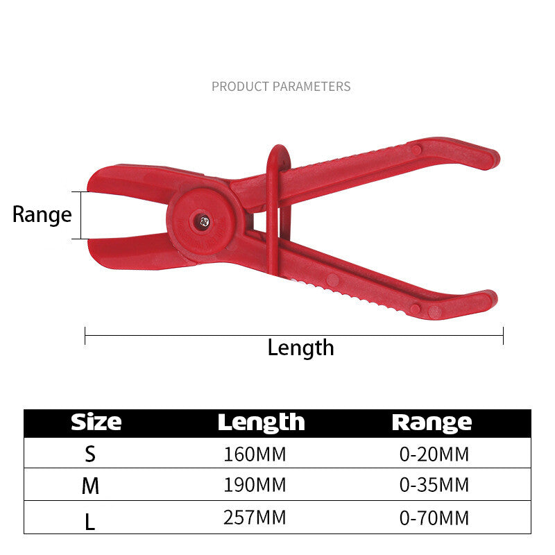 6pcs Hose Clamp Pliers Set | Fuel Oil Water Line Pinch Off Tool Kit