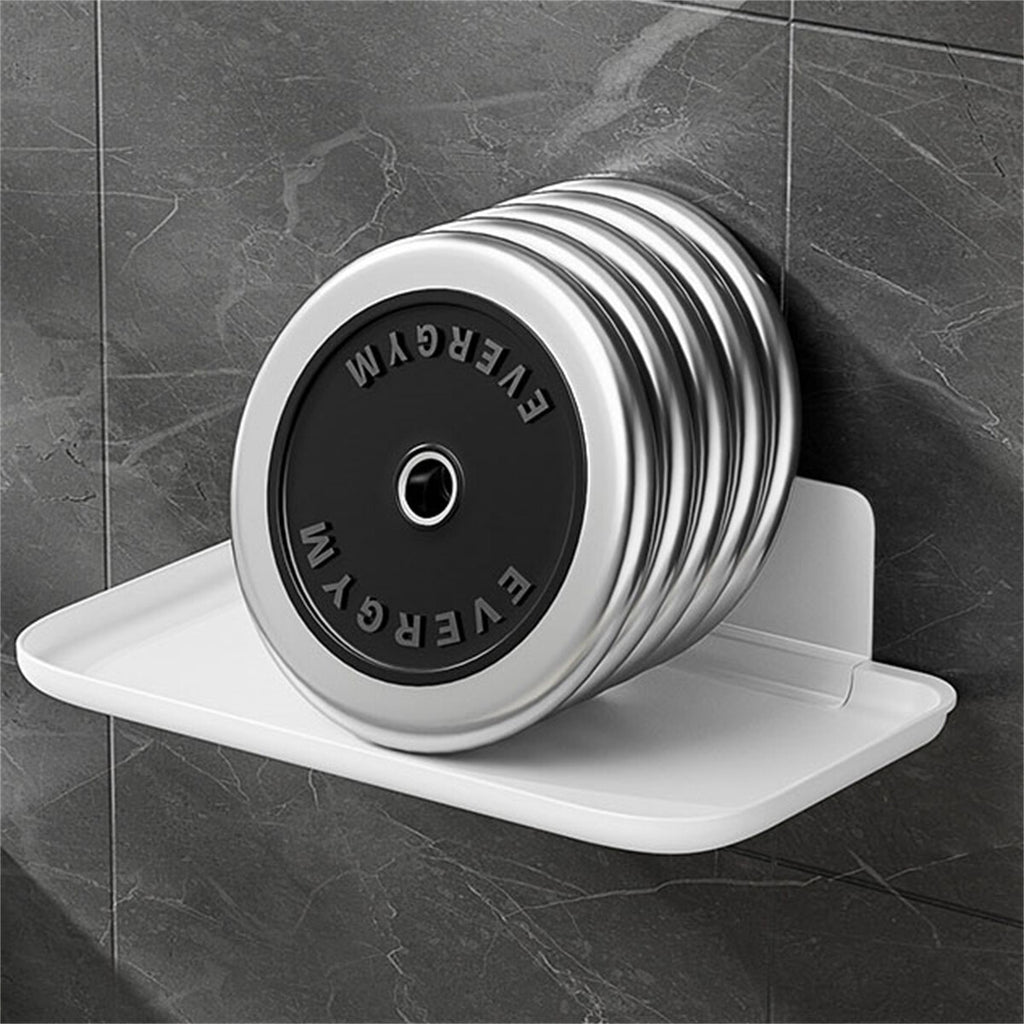 2pcs Folding Wall Mounted Shelf | Punch-Free Space Saving Storage Rack