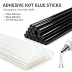 Hot Melt Glue Sticks Clear/Black Adhesive For Glue Gun Heating Craft 7mm 11mm