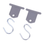 40pcs RV Awning S Hooks | Tent Awning Rail Clips Hanging Hooks for Camping & Caravan