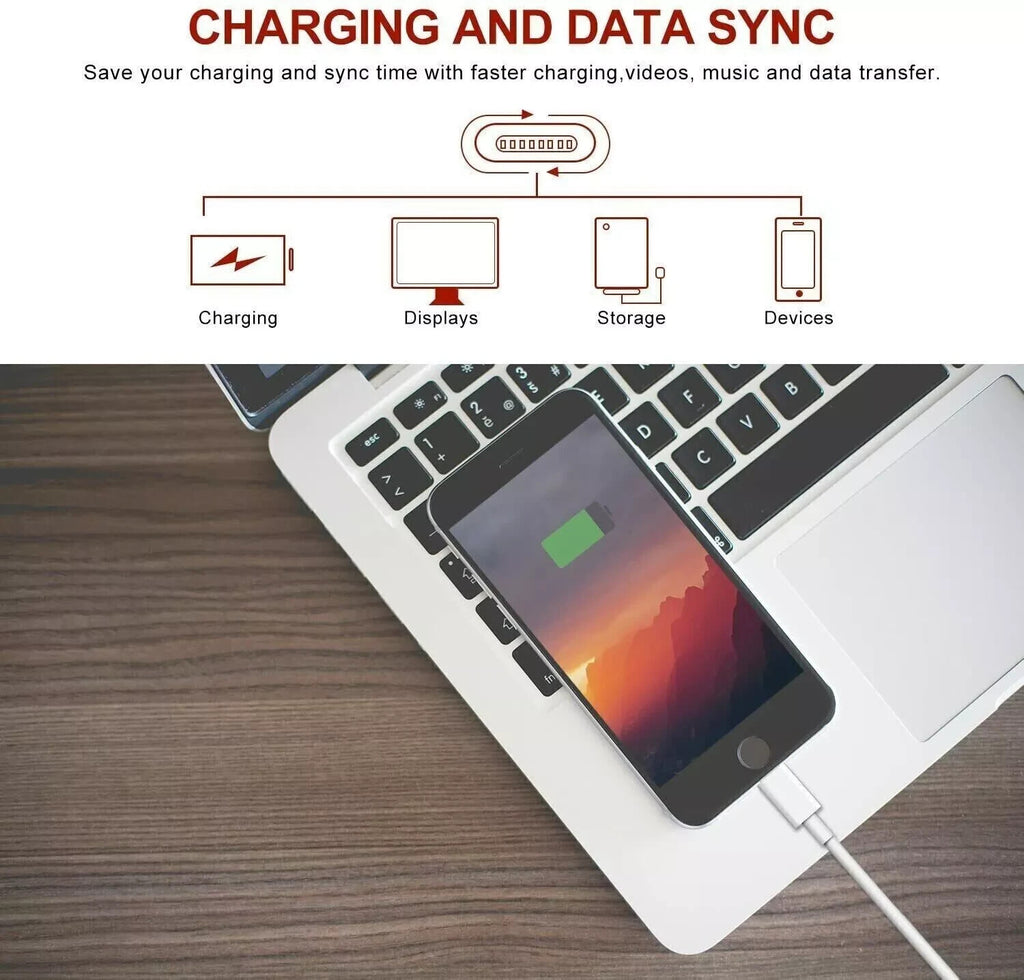 Charging and data sync uses