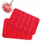 3 Pack Silicone Dog Bone and Paw Baking Molds – Puppy Treat, Chocolate, Ice and Cookie Mould Set
