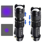 UV LED Blacklight Flashlight 395nm Portable Inspection Torch – Currency & Pet Stain Detector