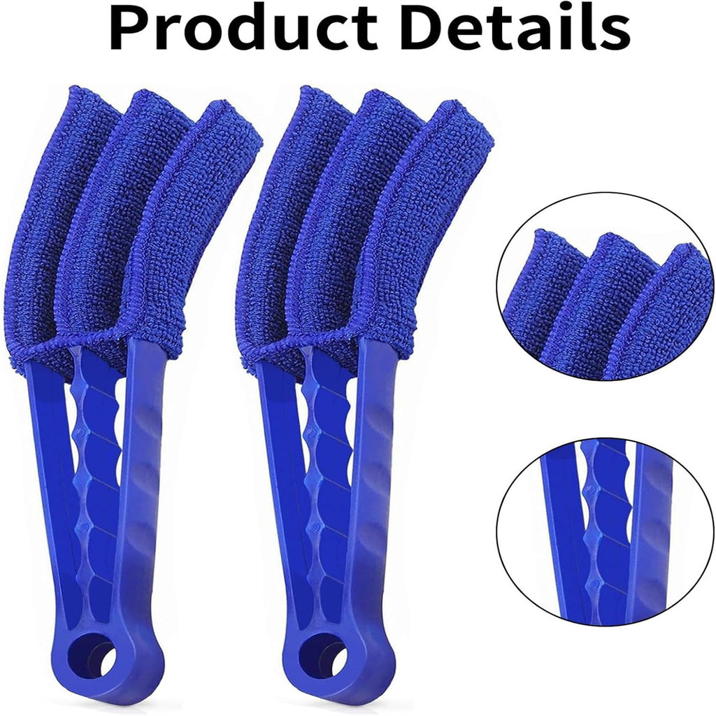 1/3/5PCS Window Blind Cleaner Brush – Microfiber Venetian Blinds Dust Cleaner Tool