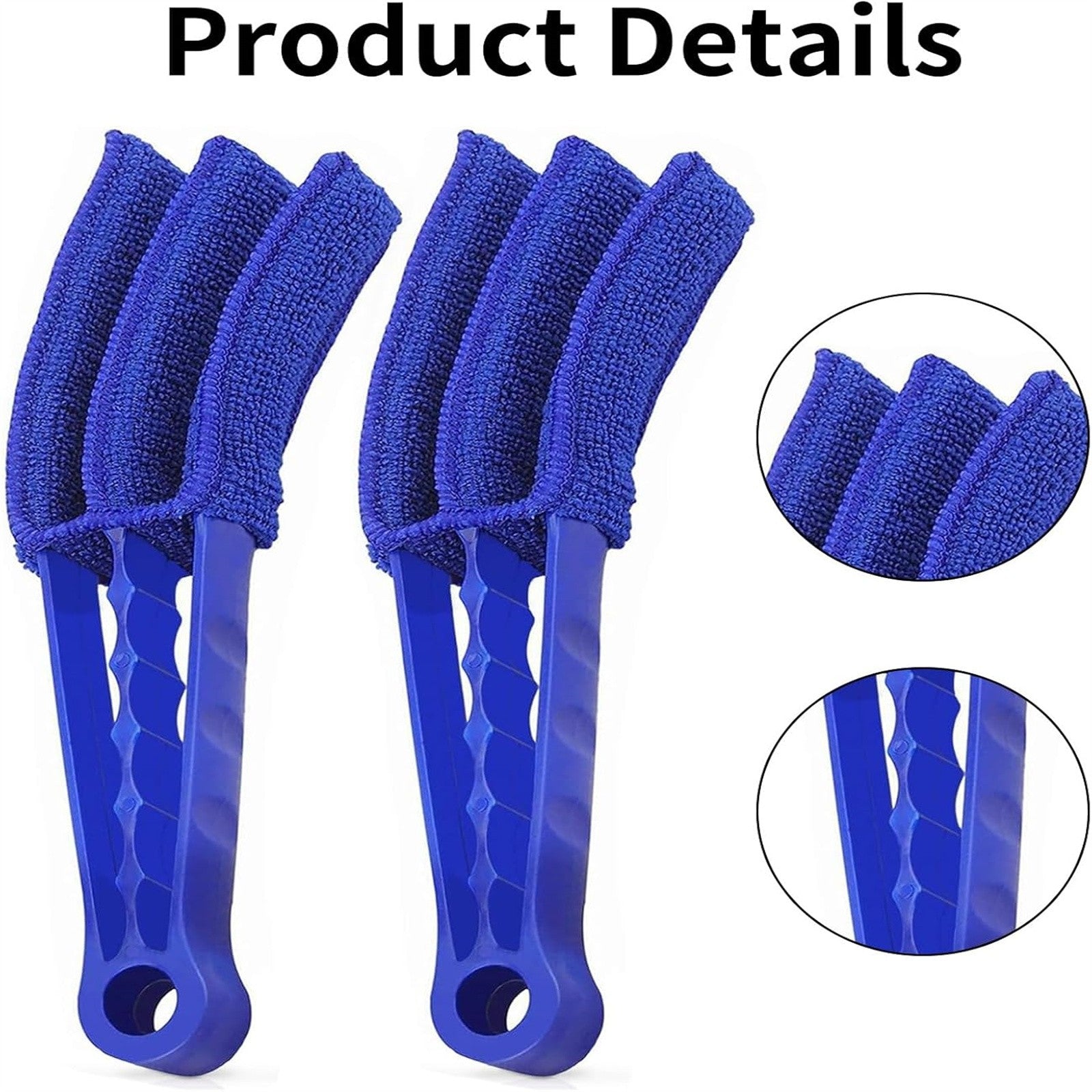 1/3/5PCS Window Blind Cleaner Brush – Microfiber Venetian Blinds Dust Cleaner Tool