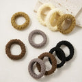 20X Women Braided Elastic Hair Bands High Stretch Ponytail Holder Thickened Ties