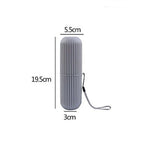 Portable Toothbrush Holder Case Travel Toothpaste Storage Box Bathroom Organizer