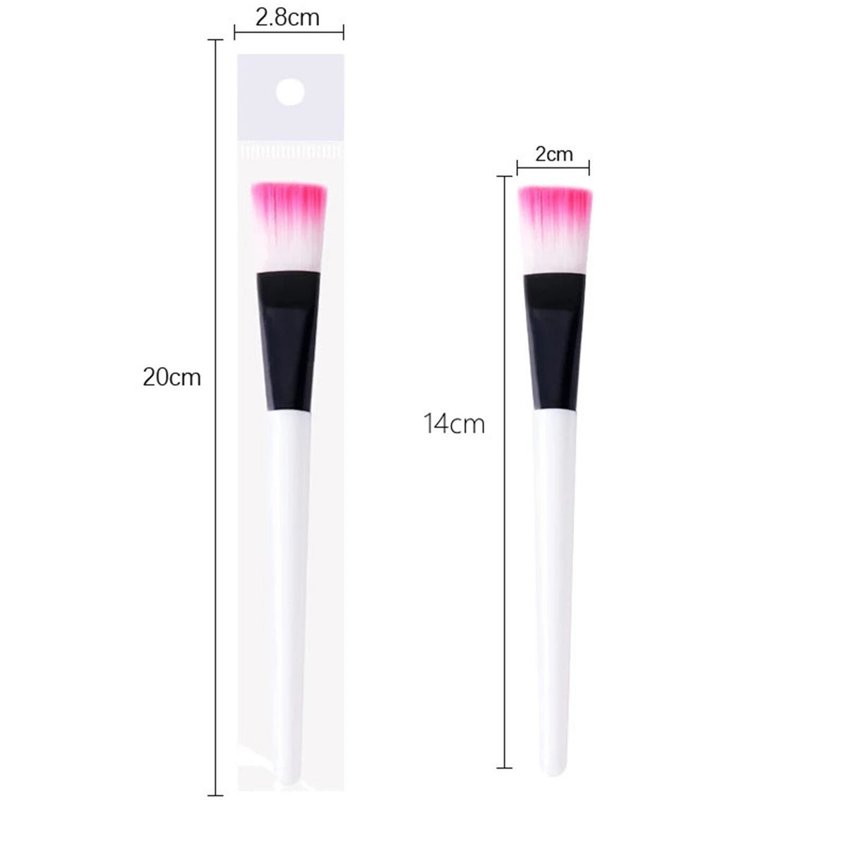 50PCS Face Mask Brush Eye Treatment Soft Facial Makeup DIY Tool Beauty Skin Care