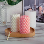 DIY Candle Silicone Mold - 3D Wax Soap Perfume Candle Making Mould in 2 Styles