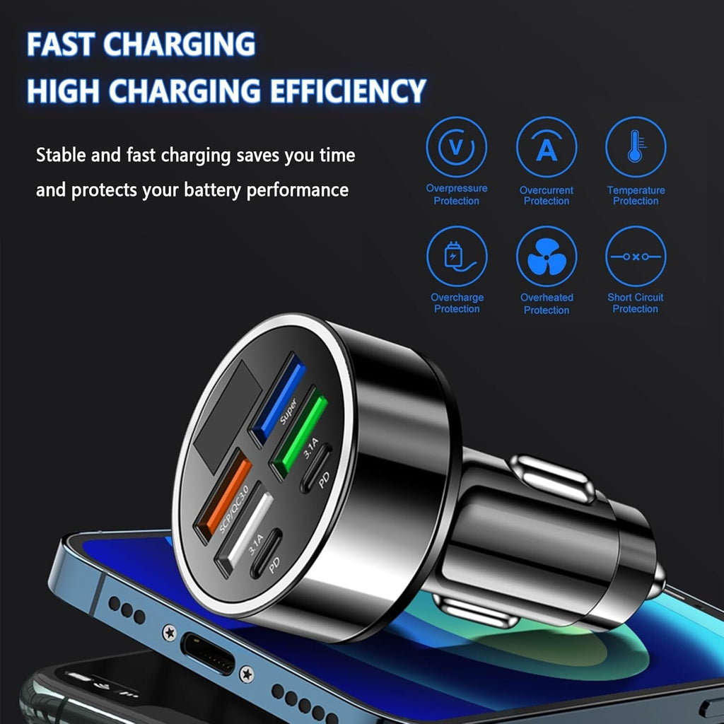 Charging a phone in the car