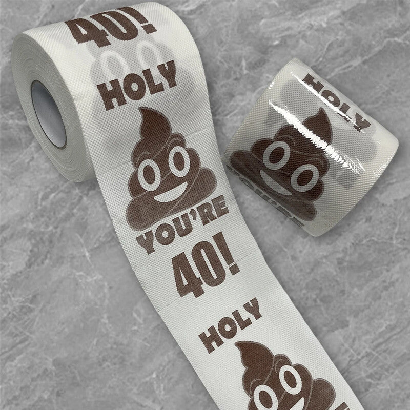 Prank Funny Toilet Paper Roll Birthday Decoration Birthday Gifts Women Men Gift