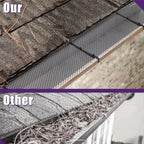 2PCS Leaf Protector Gutter Guard Mesh Set 600x16cm - Protective Net Guards with 60 Ground Spikes