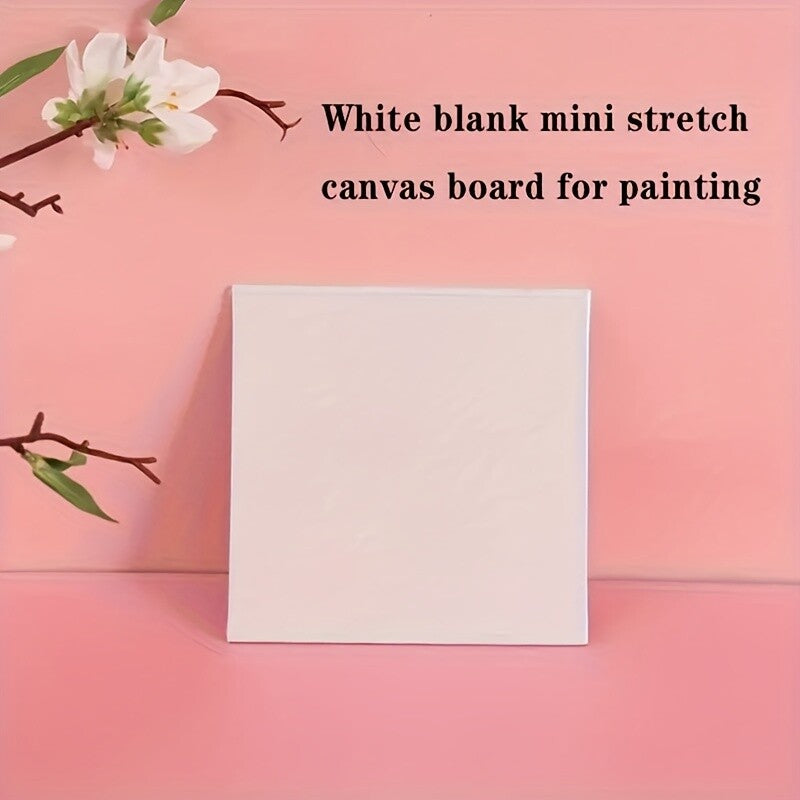 10 Set Mini Canvas Painting Kit – Small DIY Art Board with Brushes for Acrylic Painting
