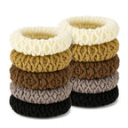 20X Women Braided Elastic Hair Bands High Stretch Ponytail Holder Thickened Ties