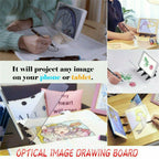 Optical LED Drawing Board Tracing Pad – Image Copy Art Sketching Tool