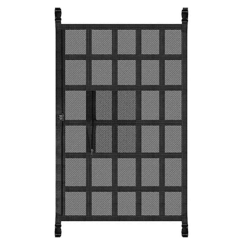 2pcs Car Ceiling Storage Net 90x65cm | Universal Roof Cargo Mesh Bag Organizer