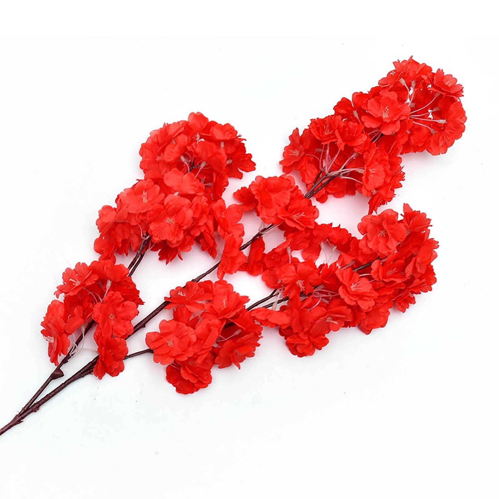 Artificial Cherry Blossom Flower Branch 95cm Silk Wedding Party Home Decoration
