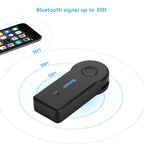 Bluetooth 4.2 Audio Receiver Adapter – Wireless 3.5mm AUX Music Adapter for Car & Home Stereo