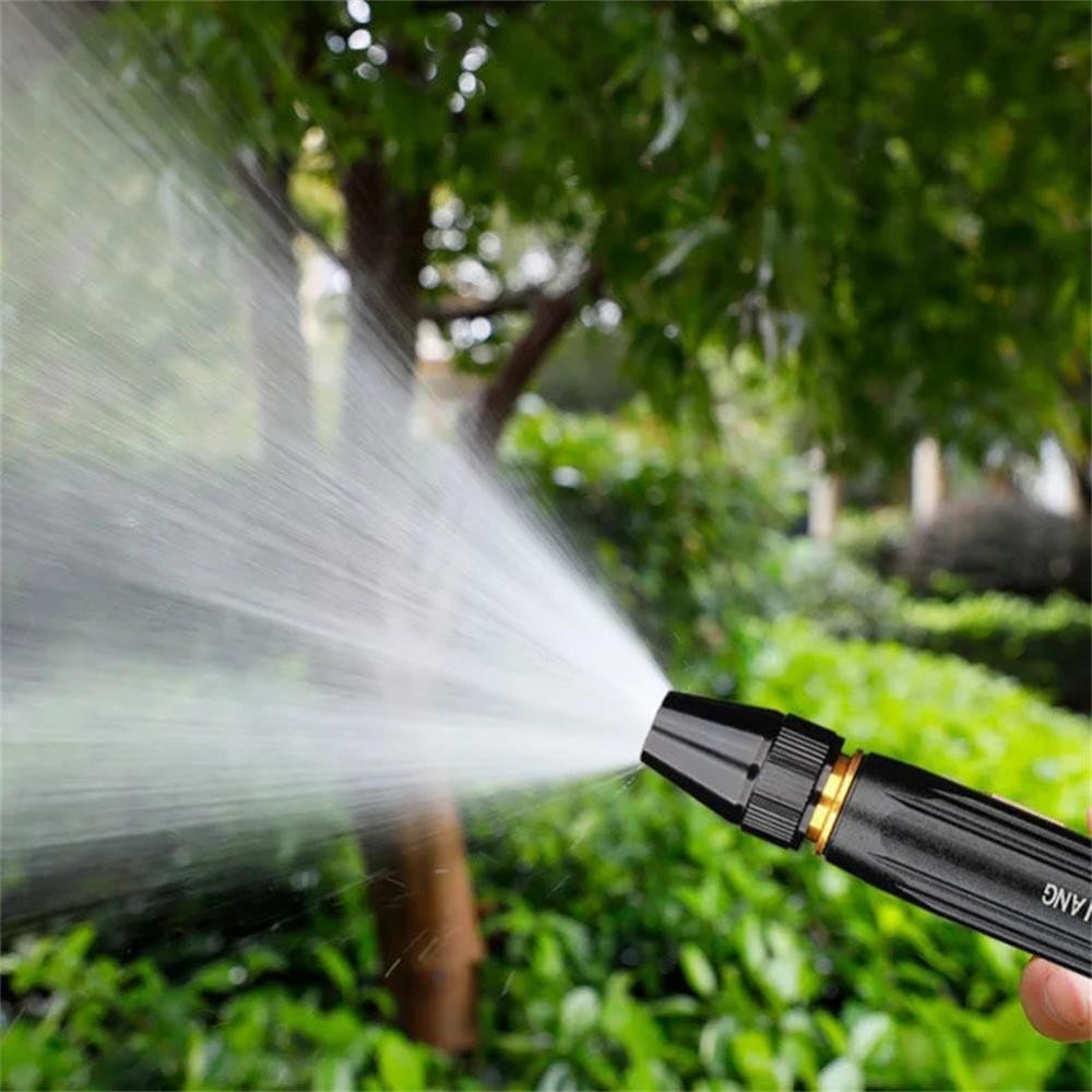 High Pressure Water Spray Gun Nozzle Garden Hose Pipe Lawn Car Wash Tools