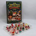 Mini Christmas Brick Ornament Advent Calendar 24 Day Unique Buildable Holiday OD