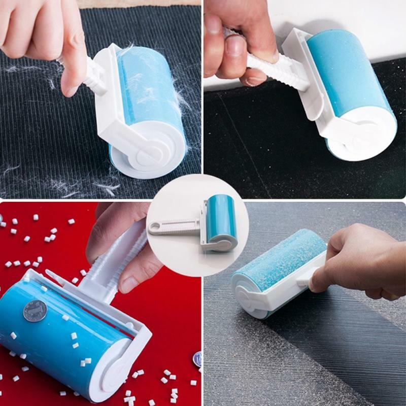 3pcs Reusable Pet Hair Remover Brush | Washable Lint Roller for Clothes Furniture