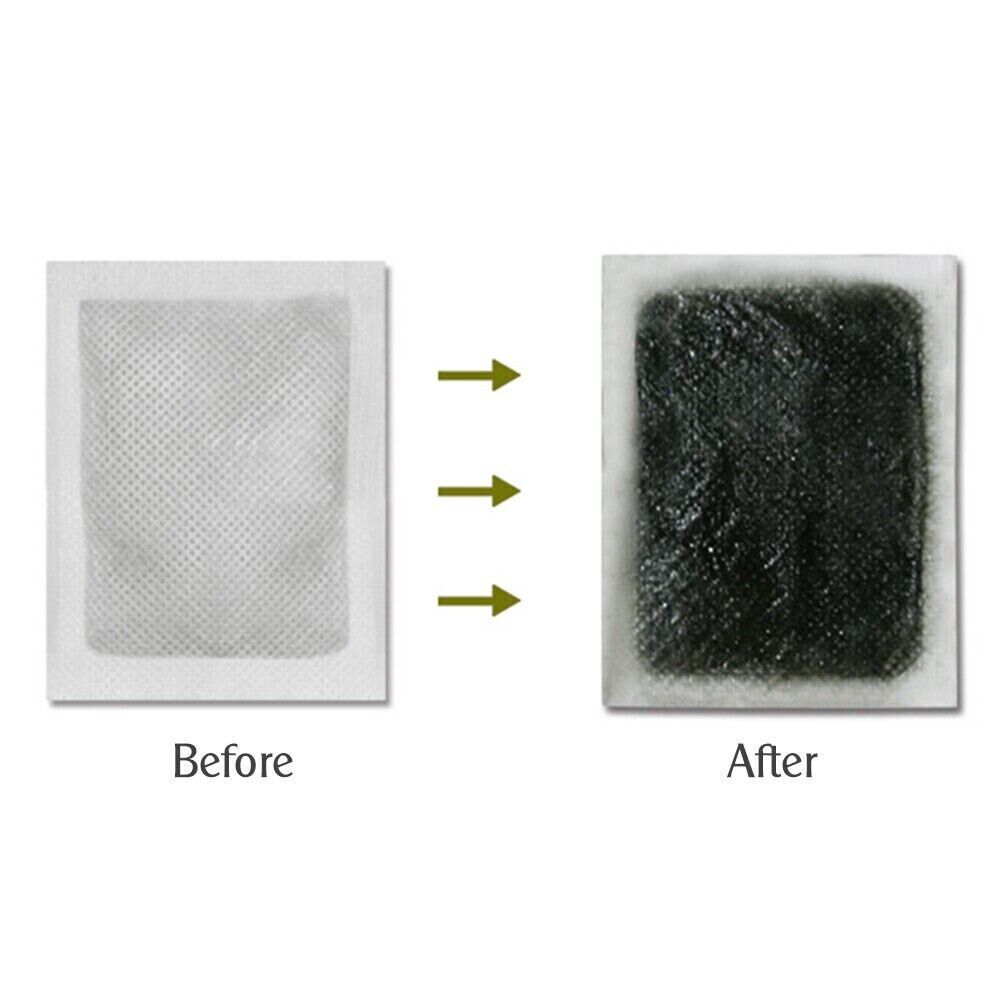 10-500Pcs Detox Foot Patches Pads Natural plant Toxin Removal Sticky Adhesive AU
