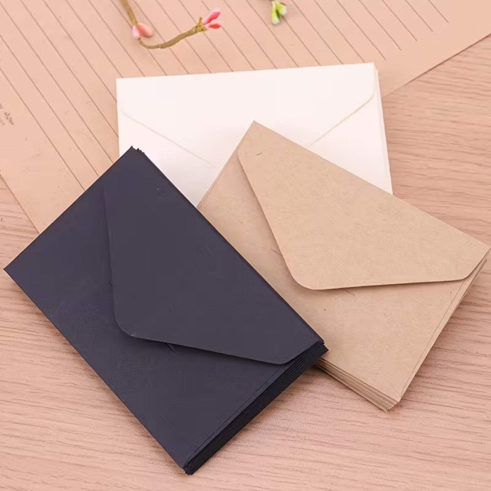 100 Pack Mini Gift Card Envelopes – Small Paper Envelopes for Wedding, Party and Birthday Gifts