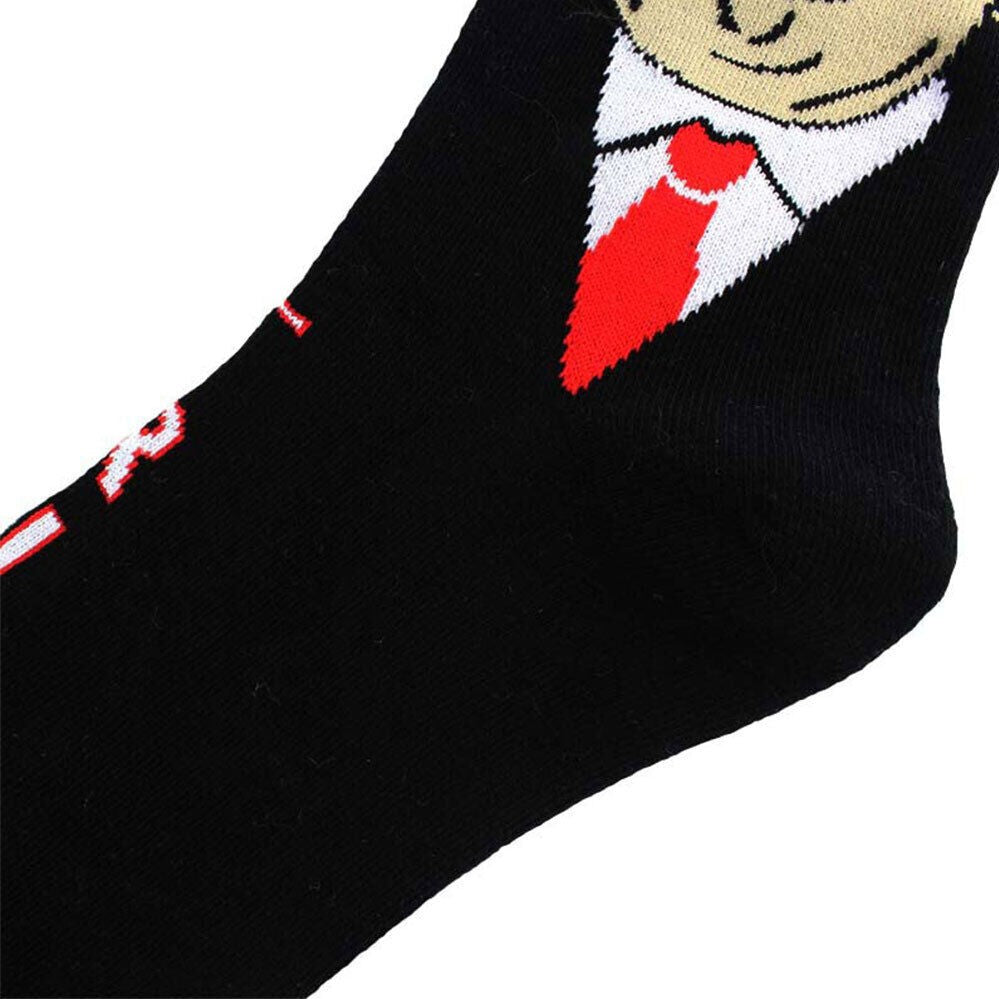 Trump 3D Hair Novelty Crew Socks – Funny Donald Trump Socks with Comb (1 or 2 Pair)