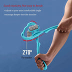 Pulling the handles for firmer pressure