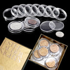Coin capsules with coins