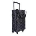 Foldable Shopping Trolley Cart with Wheels Aluminium Grocery Bag Retractable Handle