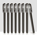 96pcs Black Ballpoint Pens 0.5mm Smooth Writing Office School Exam Pens