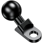 2pcs Motorcycle Mirror Mount Base 10mm | 1" Ball Adapter for GPS & Phone Holders