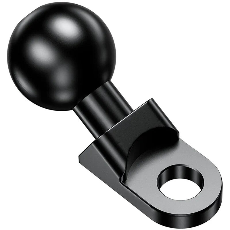 2pcs Motorcycle Mirror Mount Base 10mm | 1" Ball Adapter for GPS & Phone Holders