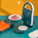 1PCS 2-in-1 Dumpling Maker Press Dumpling Skin Wrapper Mould Kitchen Tool