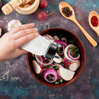 6/12/24/36pcs 100ml Clear Square Spice Jars with Lids | Plastic Herb Seasoning Storage Bottles