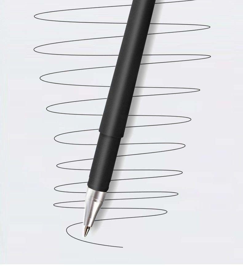 72pcs Black Ballpoint Pens 0.5mm Smooth Writing Office School Exam Pens